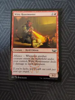 mtg witty roastmaster streets of new capenna - Image 1