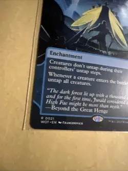 MTG Intruder Alarm WOT 0021 R NM Regular - Image 3