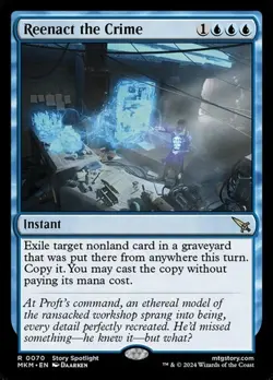 2x Reenact the Crime - Foil MKM LP MTG - Image 1