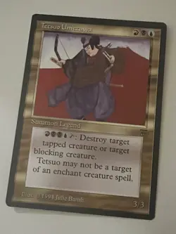 Magic the Gathering MTG Legends Tetsuo Umezawa NM- (Beta Bob) - Image 1