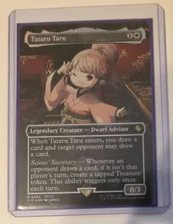 Tataru Taru (Borderless) #466- Chocobo Track Foil Final Fantasy MTG - Image 1