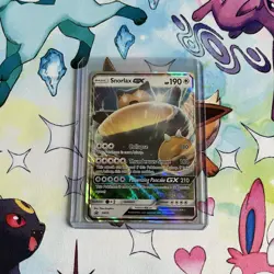 2016 Pokemon Promo Snorlax GX SM05 M - Image 1
