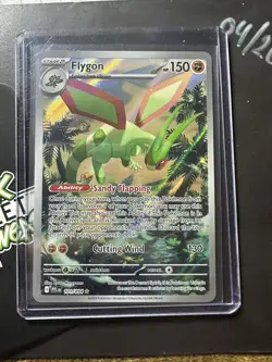 Flygon Illustration Rare 101/094, Phantasmal Flames, Full Art Holo, Pokemon TCG - Image 3