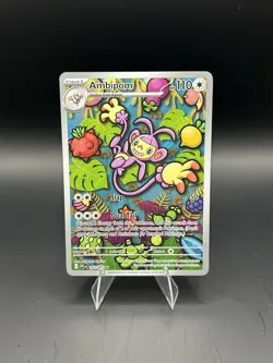 Pokemon Me: Phantasmal Flames Full Art IR Lot Yamper Ambipom Mismagius Empoleon - Image 4