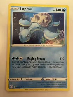 Lapras 31/172 Brilliant Stars Rare NM Pokemon Card TCG - Image 1