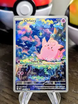 Clefairy 094/088 (IR) Pokemon TCG Perfect Order Full-Art Illustration Rare NM - Image 1
