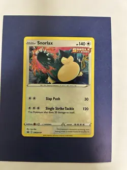 Snorlax - Promo SWSH: Sword & Shield Promo Cards SWSH119 NM - Image 1