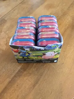 Pokemon Ascended Heroes Mini Tin Display 10 Sealed Booster Tins- Open Display - Image 2