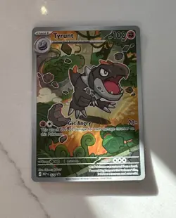 Pokemon Tyrunt 070 Illustration Rare Black Star Promo Perfect Order - Image 1