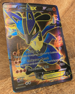 Lucario EX 107/111 - Furious Fists 2014 Pokemon TCG (LP/MP) - Image 1