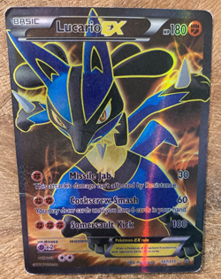 Lucario EX 107/111 - Furious Fists 2014 Pokemon TCG (LP/MP) - Image 3