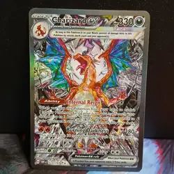 Pokemon TCG Charizard EX Obsidian Flames 223/197 NM - Image 1