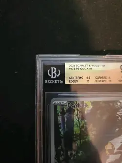 Pokemon Psyduck Illustration 175/165 Rare BGS 9.5 - Image 2