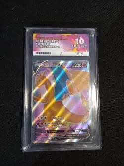 Charizard V - SWSH050 Black Star Promo - Ace Gem Mint 10 - Pokemon TCG - Image 1