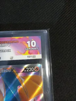 Charizard V - SWSH050 Black Star Promo - Ace Gem Mint 10 - Pokemon TCG - Image 3