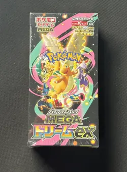 Pokemon TCG Mega Dream ex M2a (Japanese) Booster Box - Sealed, 10 Packs - Image 1