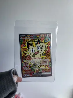 Pokemon Meowth ex 121/088 ENGLISH SIR Perfect Order NEAR MINT - Image 1