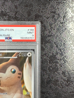 2025 POKEMON JOURNEY TOGETHER EN FURRET ILLUSTRATION RARE #188 💎 PSA 9 - Image 2