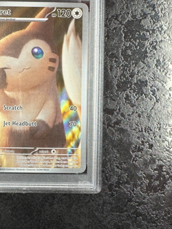 2025 POKEMON JOURNEY TOGETHER EN FURRET ILLUSTRATION RARE #188 💎 PSA 9 - Image 5