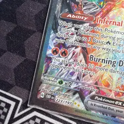 Pokemon TCG Charizard EX Obsidian Flames 223/197 Special Illustration Rare - Image 5