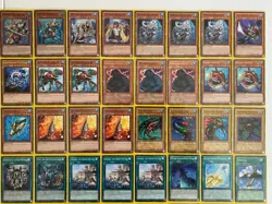 YUGIOH Mermail / Atlantean Water Deck Complete 40 - Cards with Sleeves - Image 3
