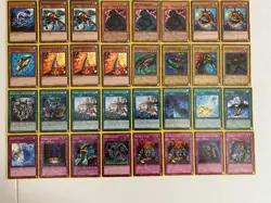 YUGIOH Mermail / Atlantean Water Deck Complete 40 - Cards with Sleeves - Image 4