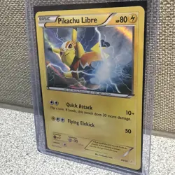 Pokemon TCG Pikachu Libre Holo 30/30 XY Trainer Kit 2016 HP Condition - Image 3