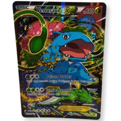 Pokemon Venusaur EX XY123 Jumbo Promo 2016 Europe Exclusive - Image 1