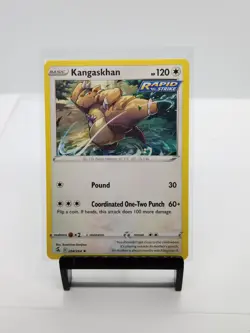 Pokemon TCG Kangaskhan RARE Rapid Strike Fusion Strike Set 204/264 - Image 1