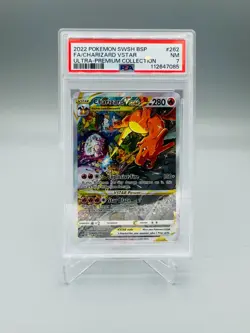 PSA 7 - Pokemon TCG - Charizard Vstar - Sword & Shield - SwWSH 262 - Holo Promo - Image 1