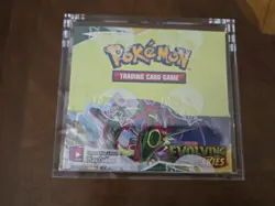 Pokemon Sword & Shield Evolving Skies Booster Box, 36 Packs, with SEALED ACRYLIC - Image 1