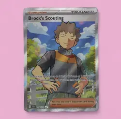 Brock's Scouting 179/159 Pokemon TCG SV: Journey Together NM - Image 1