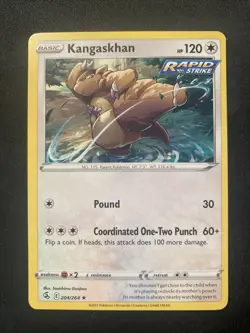 Pokemon - Kangaskhan - 204/264 - Rare - Fusion Strike - NM/M -New - Image 1