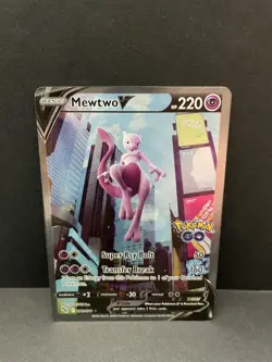 Pokemon TCG - Mewtwo V 072/078 Go - Alternate Full Art Ultra Rare - NM - Image 1