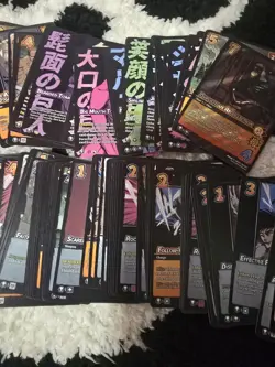 UniVersus - Attack on Titan: Battle for Humanity - Mixed Card Lot - Image 1