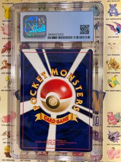 Wobbuffet Holo ~ Crossing the Ruins ~ Japanese ~ No 202 ~ CGC 8.5 ~ 2000 Pokemon - Image 2