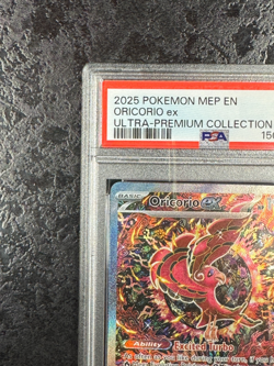 2025 POKEMON MEP EN ORICORIO ex ULTRA-PREMIUM COLLECTION #024 💎PSA 9 - Image 3