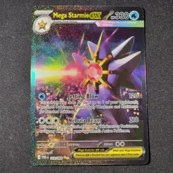 Pokemon TCG- Mega Starmie ex - 118/088 - ME03: Perfect Order (POR) SIR NM - Image 1