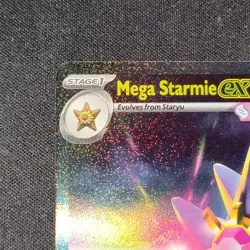 Pokemon TCG- Mega Starmie ex - 118/088 - ME03: Perfect Order (POR) SIR NM - Image 3