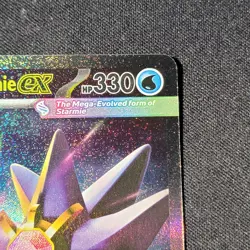 Pokemon TCG- Mega Starmie ex - 118/088 - ME03: Perfect Order (POR) SIR NM - Image 4