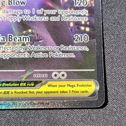 Pokemon TCG- Mega Starmie ex - 118/088 - ME03: Perfect Order (POR) SIR NM - Image 5