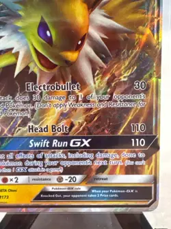 Pokemon Sun & Moon Promo Jolteon GX SM173 Holo NM - Excellent Condition - Image 4