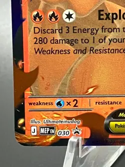 Pokemon TCG Mega Charizard Y EX 030 Black Star Promo Ascended Heroes NM - Image 4