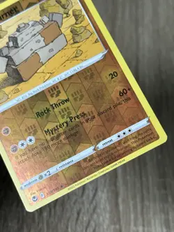 💥SHIPS SAME DAY Stonjourner 101/195 Reverse Holo Pokemon Card Fighting Type - Image 3