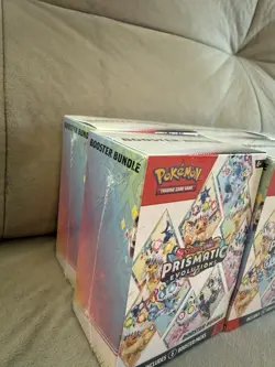 Pokemon Prismatic Evolution Booster Bundle Lot of 6 Factory Sealed - Image 2