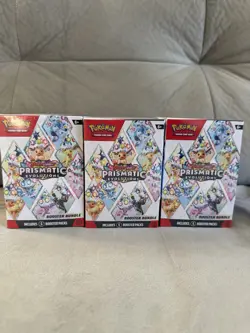 Pokemon Prismatic Evolution Booster Bundle Lot of 6 Factory Sealed - Image 3