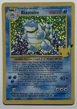Pokemon TCG Blastoise Celebrations Classic Collection - Image 1