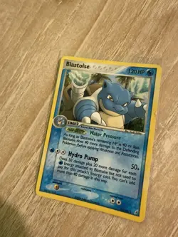 2006 Pokemon EX Crystal Guardians 14 Blastoise MP - Image 3
