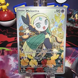 Pokemon TCG Meloetta 026 Mega Diancie Ex Battle Deck Exclusive Promo NM/Mint - Image 1