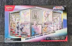 Pokemon TCG Prismatic Evolutions Premium Figure Collection Factory Sealed - Image 1